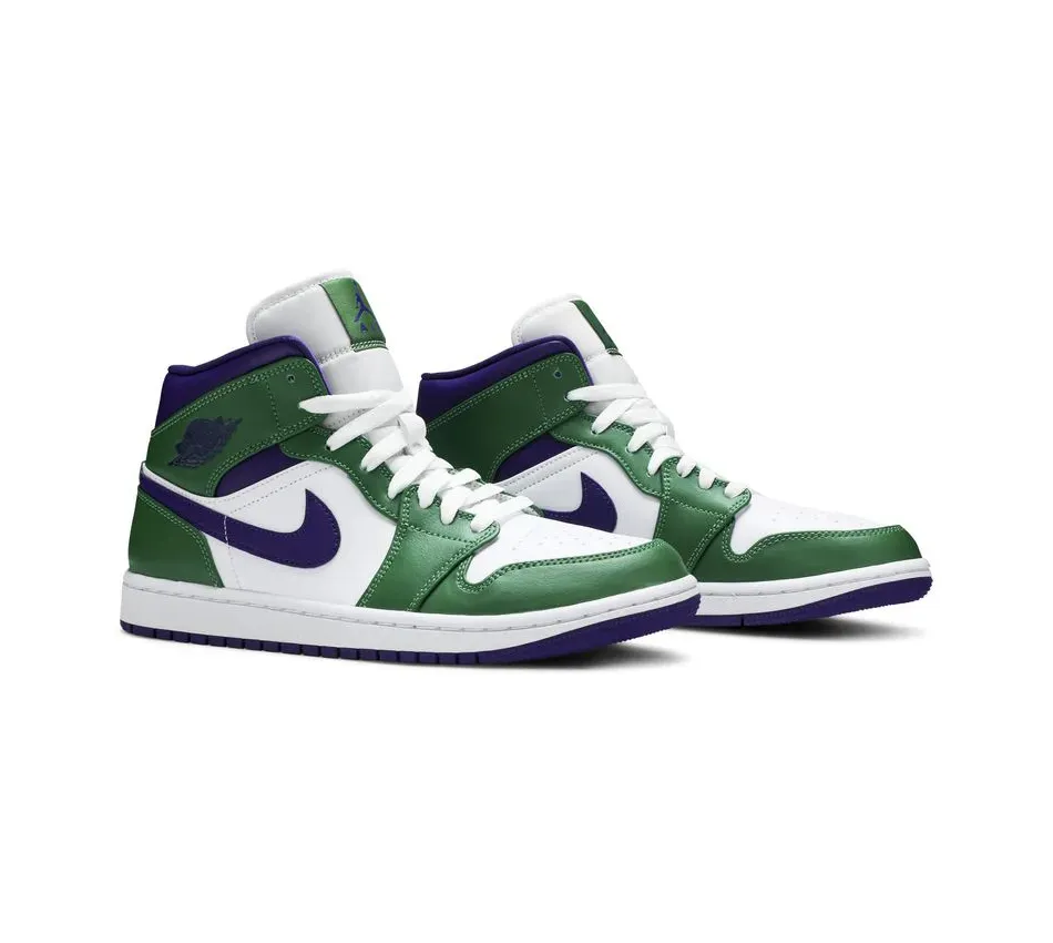 Air Jordan 1 Mid Incredible Hulk (2020) фото