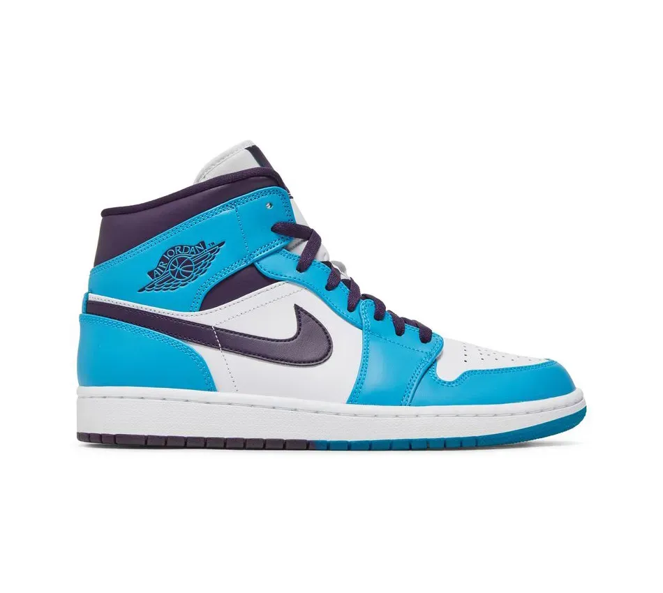 Air Jordan 1 Mid Hornets фото