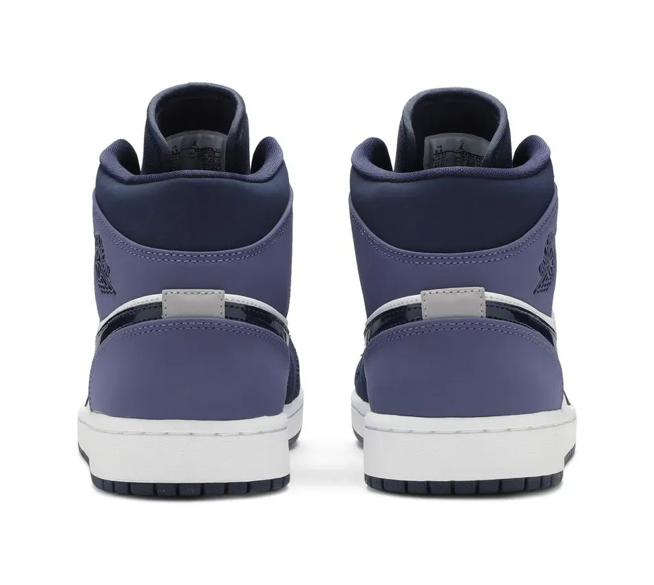 Air Jordan 1 Mid Sanded Purple (2019) фото