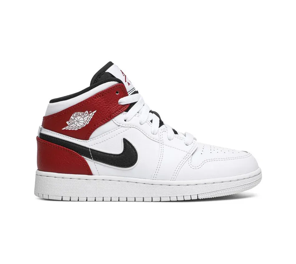 Air Jordan 1 Mid 1 Mid GS Chicago фото