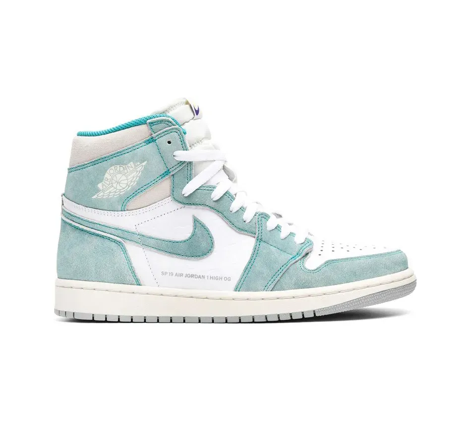 Air Jordan 1 High OG 'Flight Nostalgia' Turbo Green (2019) фото