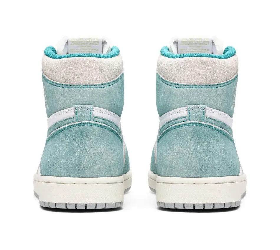 Air Jordan 1 High OG 'Flight Nostalgia' Turbo Green (2019) фото
