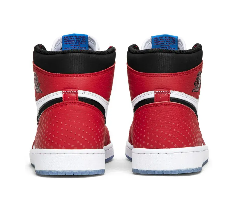 Air Jordan 1 High Chicago Crystal (Spider-Man Origin Story) (2018) фото