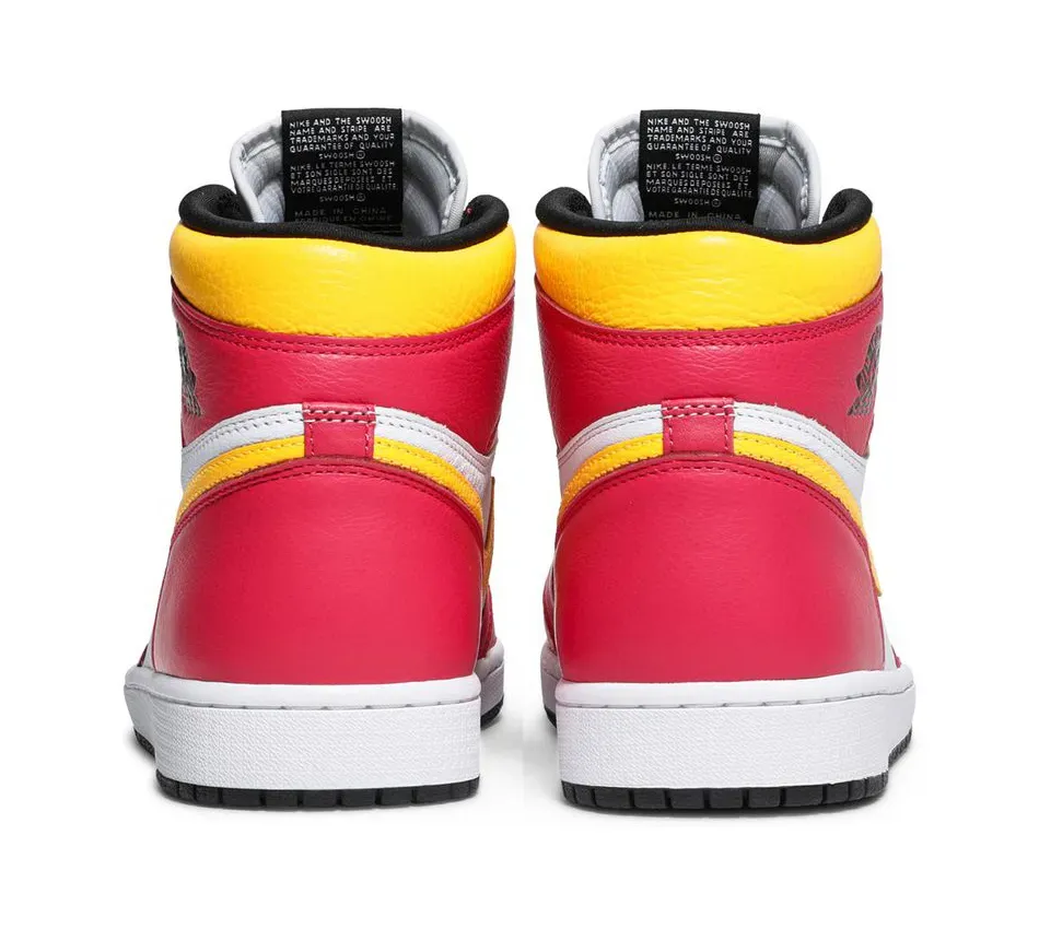 Air Jordan 1 High OG Light Fusion Red фото