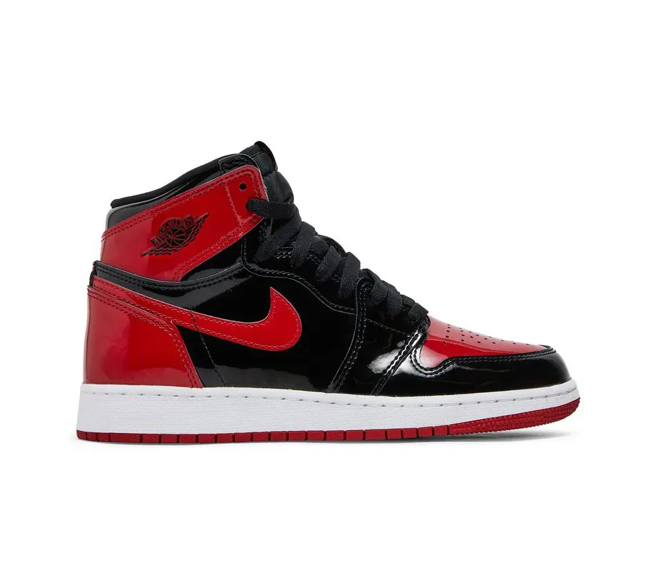 1 Retro High OG GS Patent Bred фото