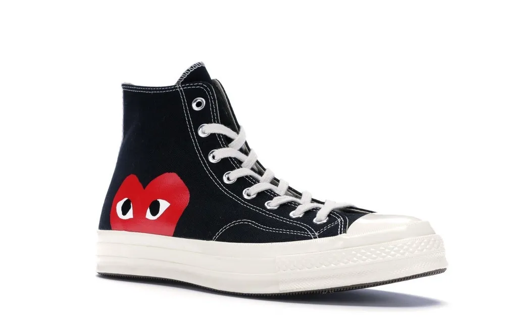 Chuck Taylor Chuck Taylor All-Star 70s Hi Comme des Garcons PLAY Black фото
