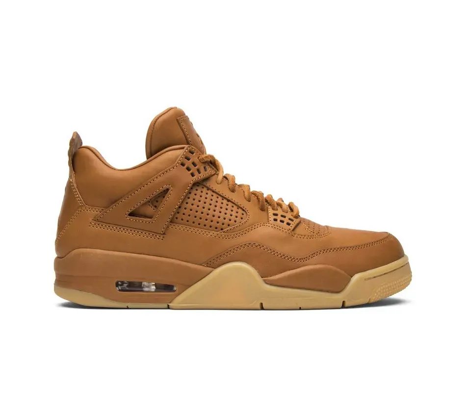 Air Jordan 4 Retro Premium Wheat фото