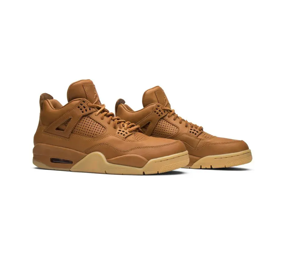 Air Jordan 4 Retro Premium Wheat фото