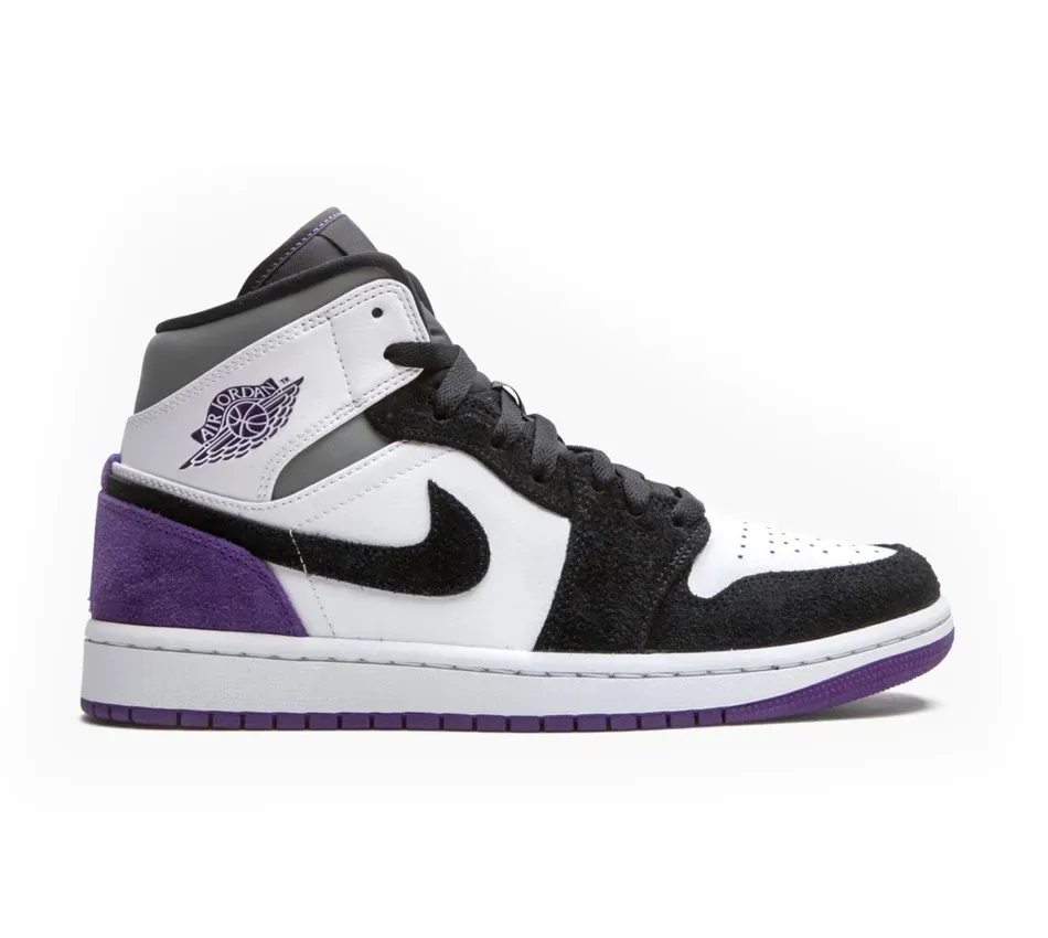Air Jordan 1 Mid SE Purple фото