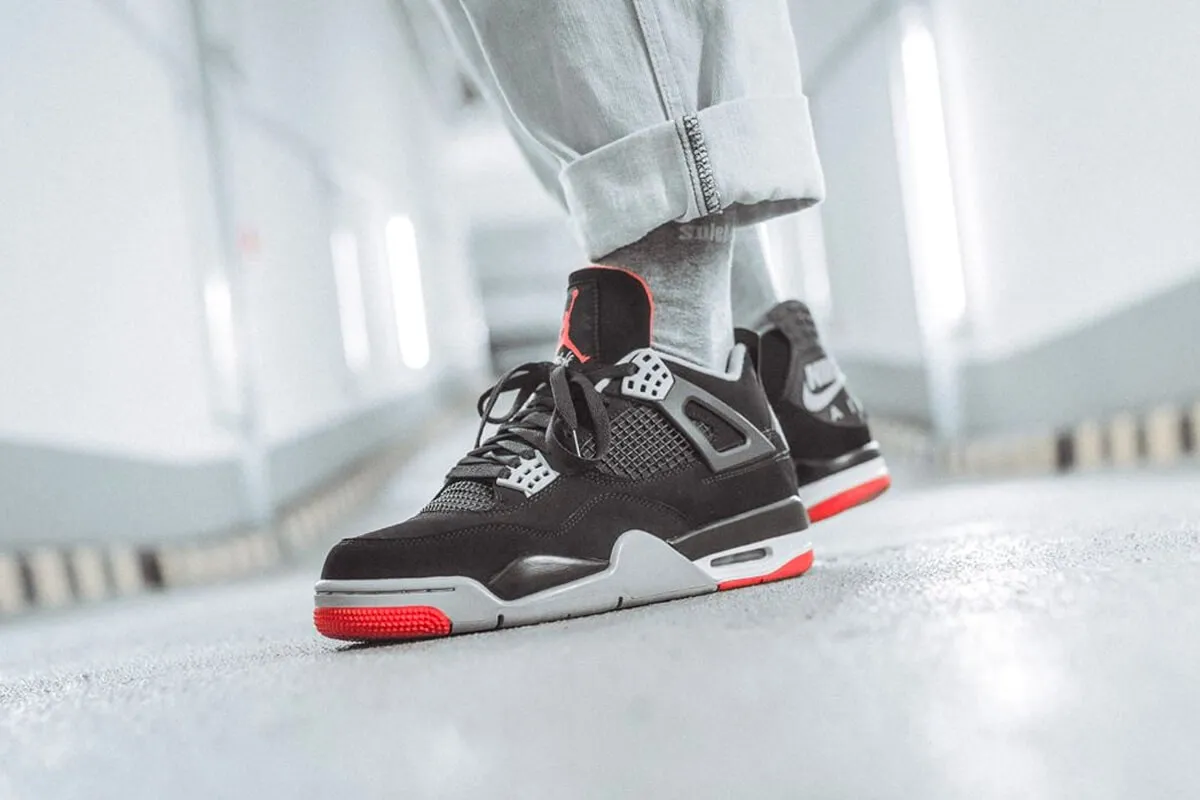 Air Jordan 4 'Bred' (2019) фото