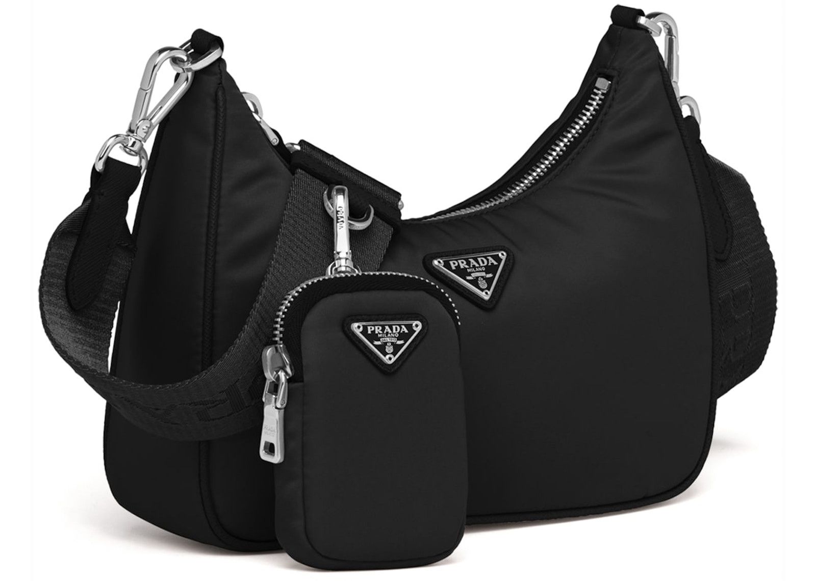 Prada Re-Edition 2005 Shoulder Bag Nylon Black фото