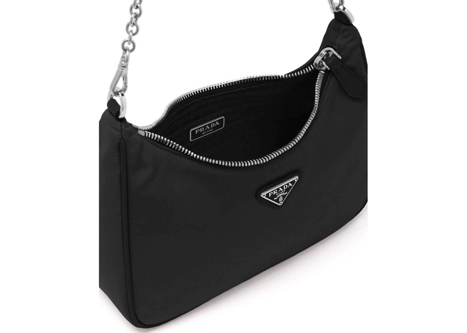 Prada Re-Edition 2005 Shoulder Bag Nylon Black фото