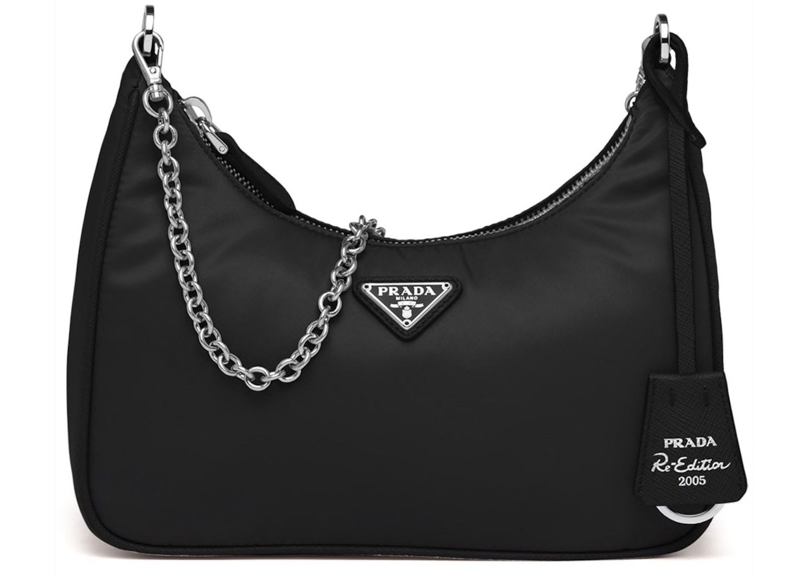 Prada Re-Edition 2005 Shoulder Bag Nylon Black фото