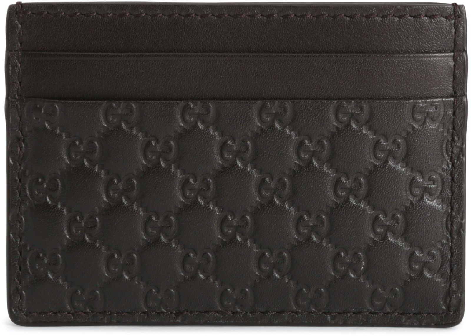 Gucci Card Case Microguccissima Black фото