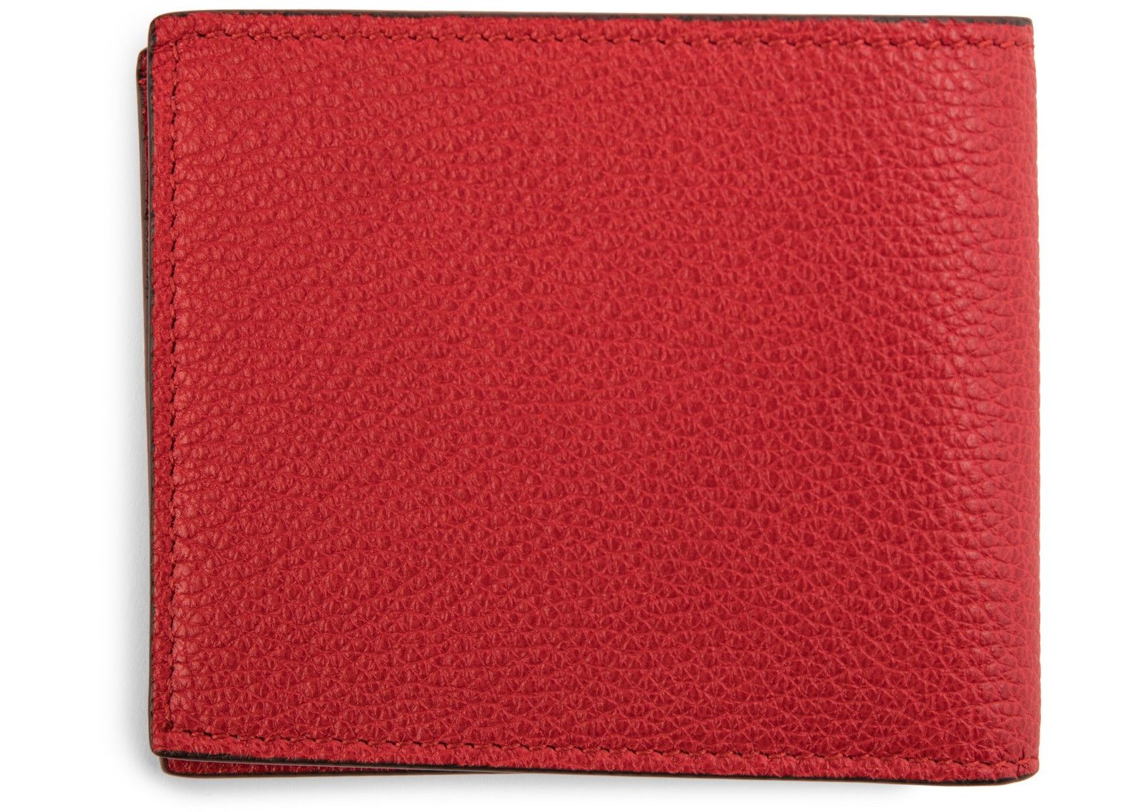 Gucci Logo Bifold Wallet Red фото