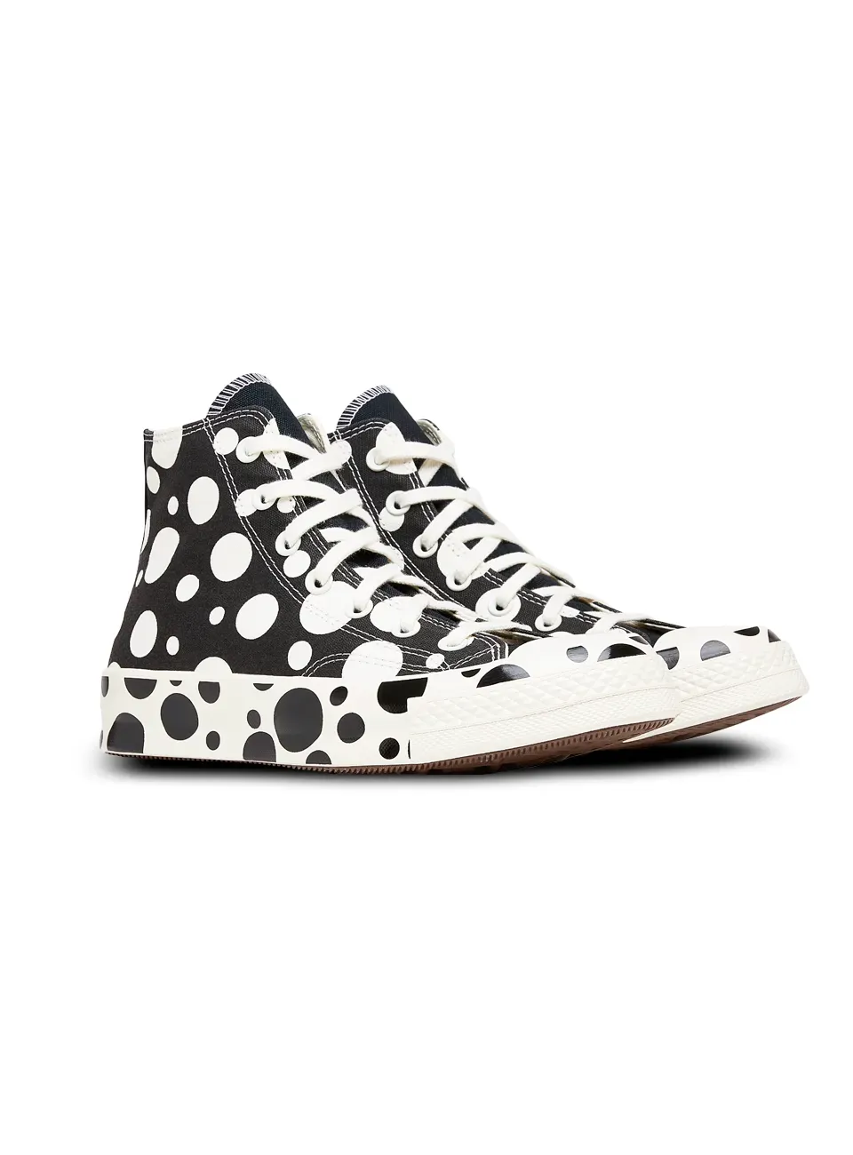 Chuck Taylor High Polka Dots Black\Egret\Black