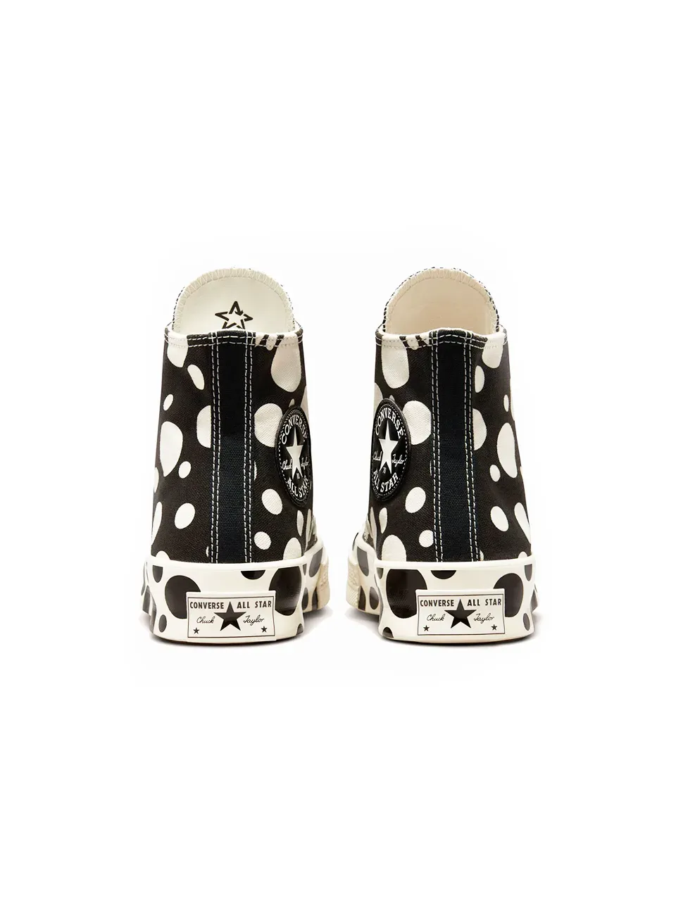 Chuck Taylor High Polka Dots Black\Egret\Black