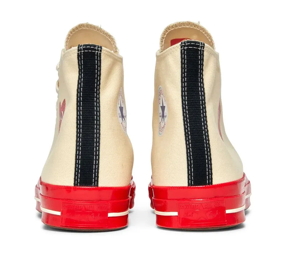 Chuck Taylor High Pristine\Red\Egret