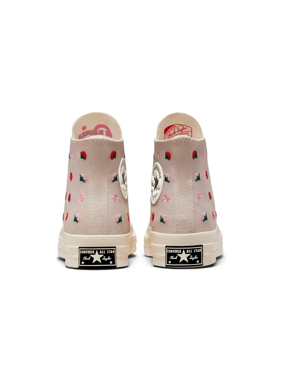 Chuck Taylor High Floral Embroidery Desert Sand\Egret
