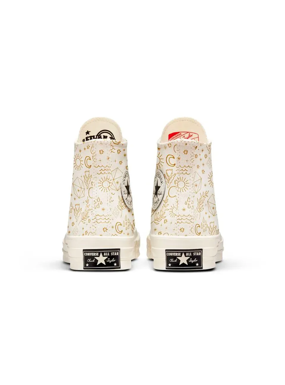 Chuck Taylor High Egret\Light Gold\Black фото