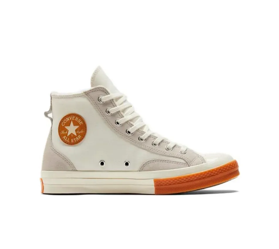 Lined Colorblock-Vintage White Gum