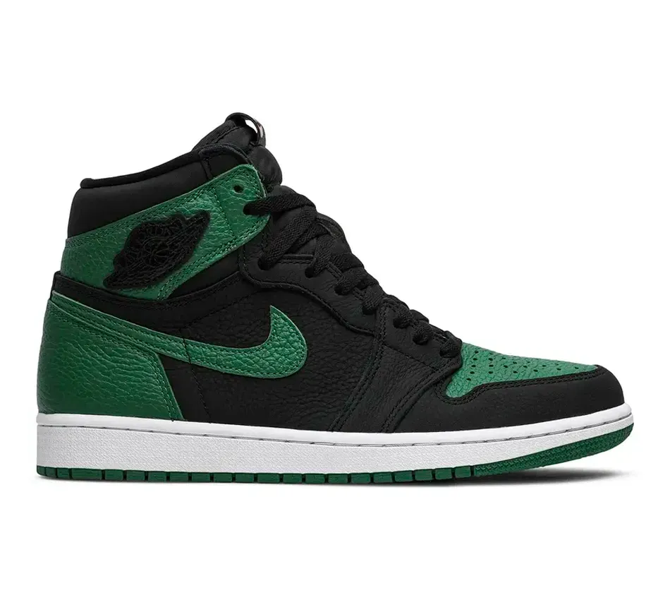 Высокие кроссовки Air Jordan 1 Retro High OG 'Pine Green' (2020) (Зелёный) Мужской