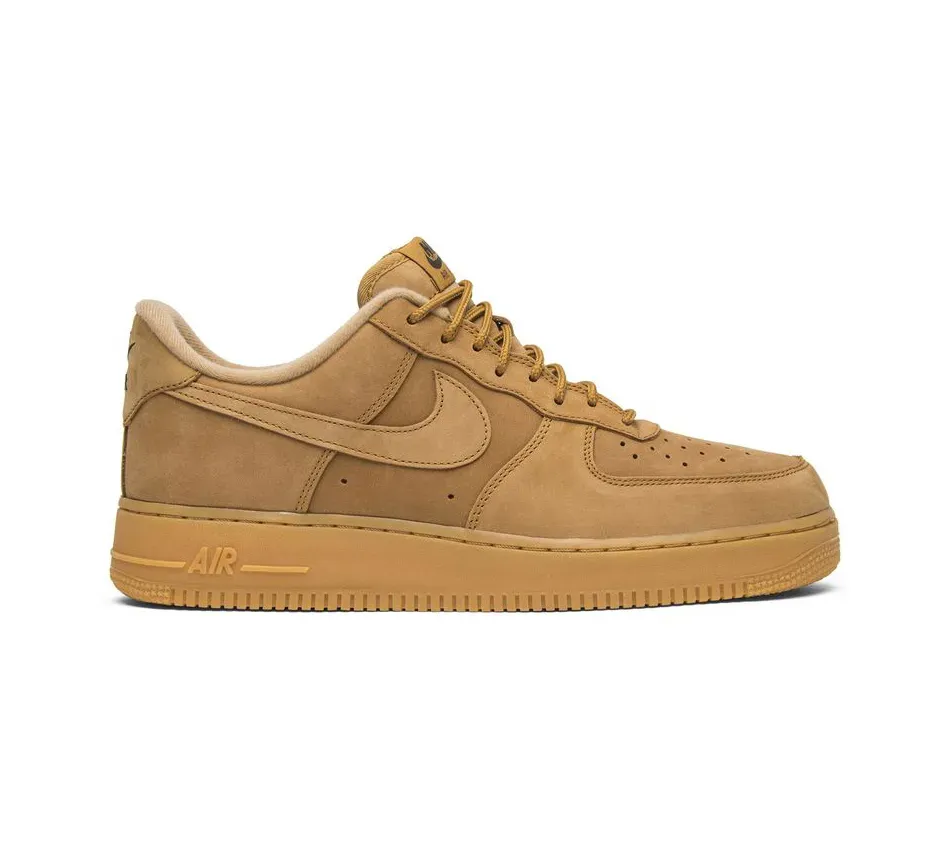 Низкие кроссовки Nike Air Force 1 Low Flax (Коричневый) Унисекс