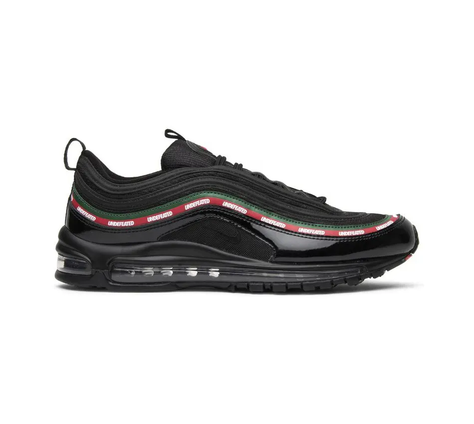 Низкие кроссовки Nike Air Max 97 Undefeated OG Black (Чёрный) Унисекс