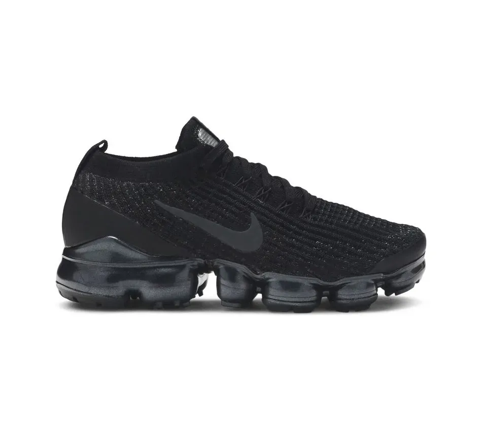 Air Vapor Max Flyknit 3 Triple Black фото