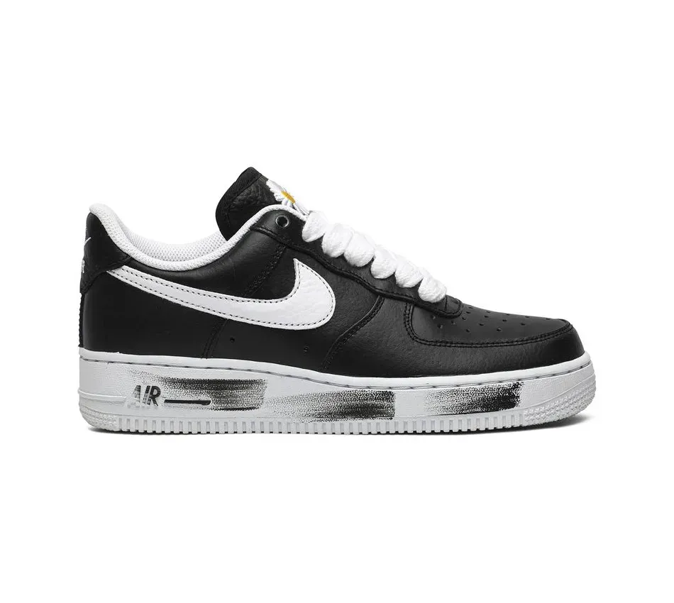 Низкие кроссовки Nike Air Force 1 Low PEACEMINUSONE 1 'Para-noise' G-Dragon Black White (2019) (Чёрный) Мужской