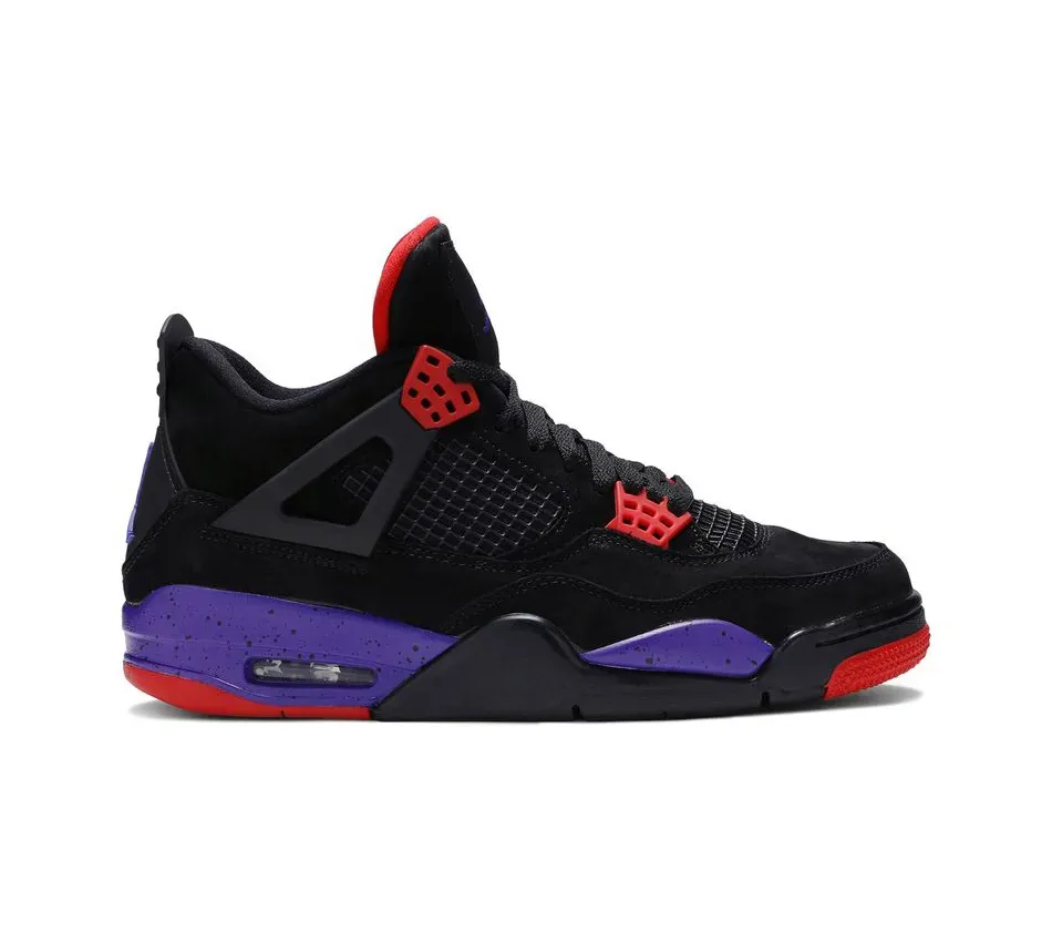 Низкие кроссовки Air Jordan 4 Raptors-Drake Signature (Чёрный) Мужской