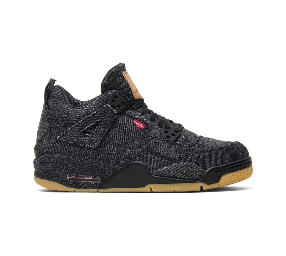 4 Retro Levis GS Black Denim фото