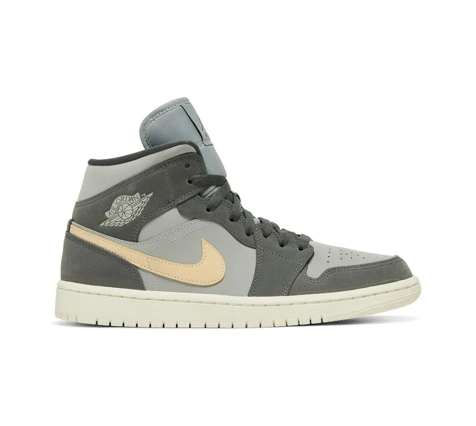 Wmns 1 Mid Iron Grey Onyx