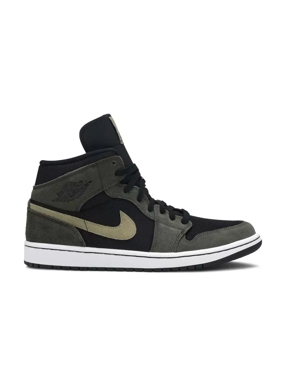 Air Jordan 1 Mid Olive фото
