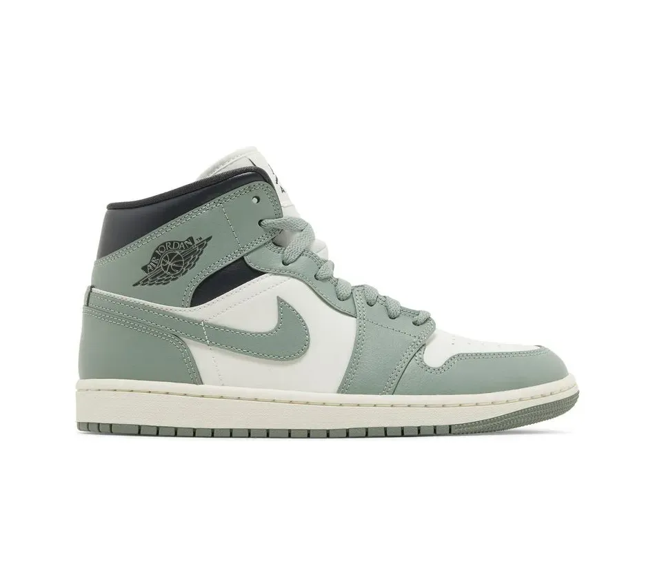 Air Jordan 1 Mid Jade Smoke фото