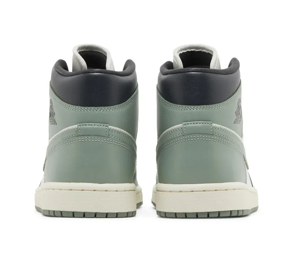 Air Jordan 1 Mid Jade Smoke фото