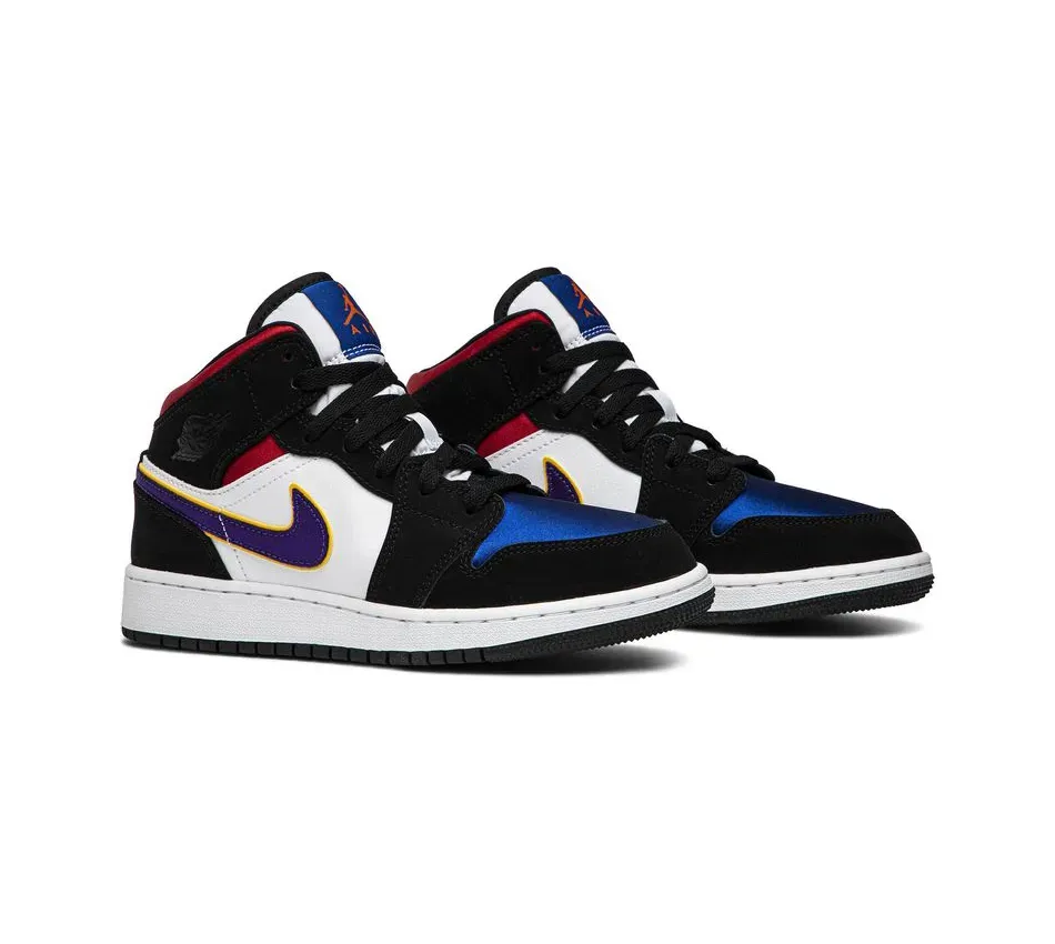 Air Jordan 1 Mid 1 Mid 'Lakers Top 3' фото