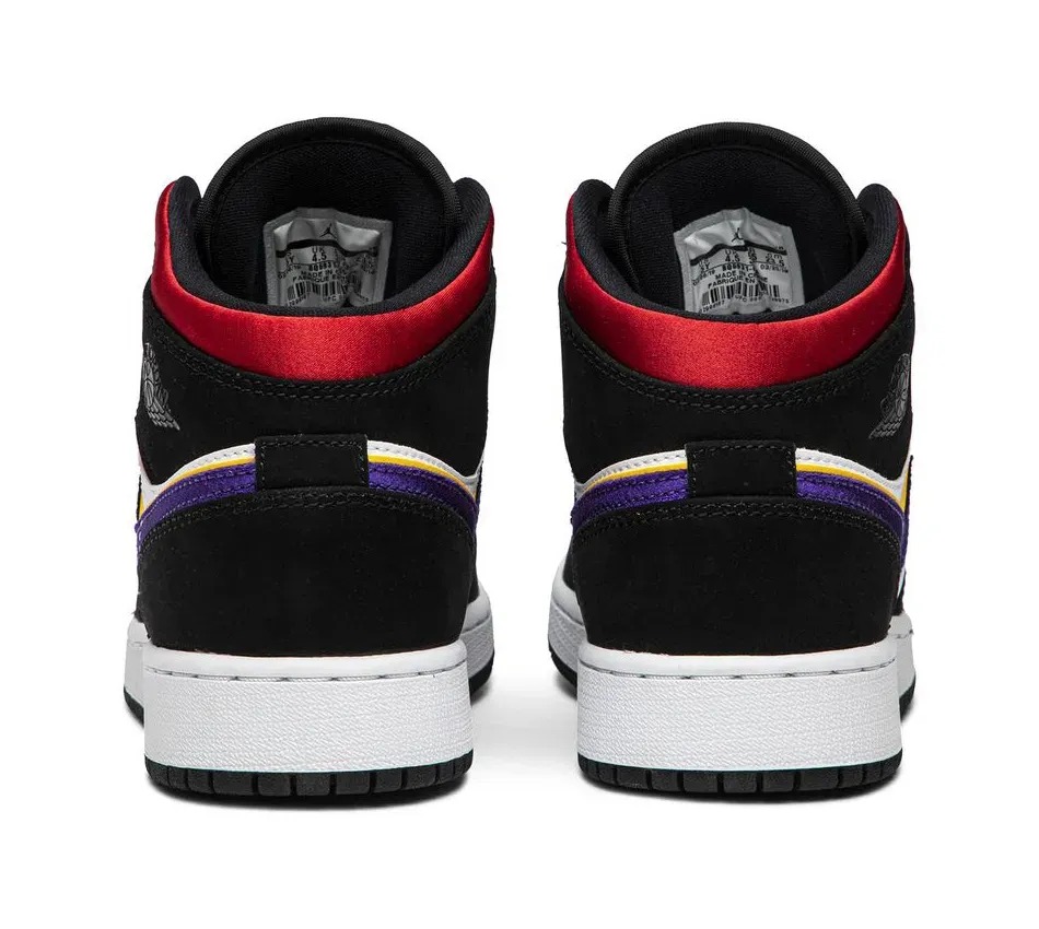 Air Jordan 1 Mid 1 Mid 'Lakers Top 3' фото