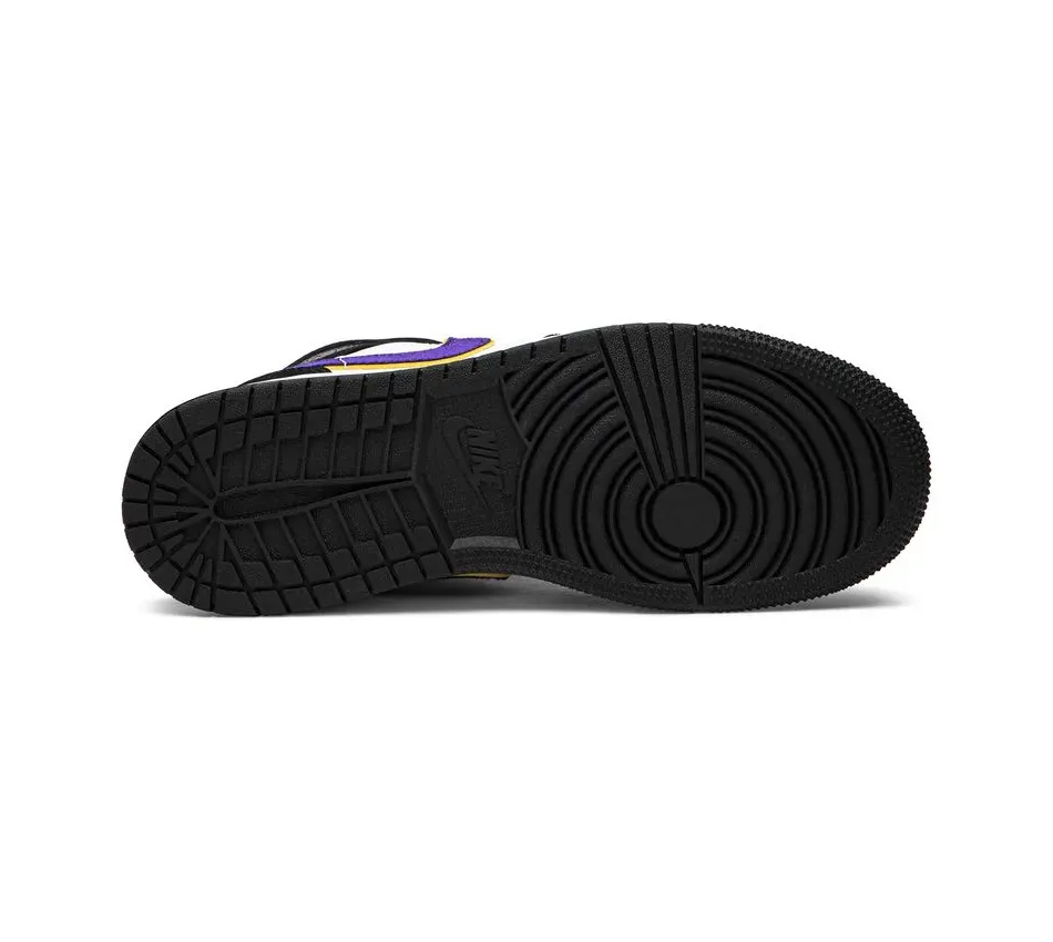 Air Jordan 1 Mid 1 Mid 'Lakers Top 3' фото