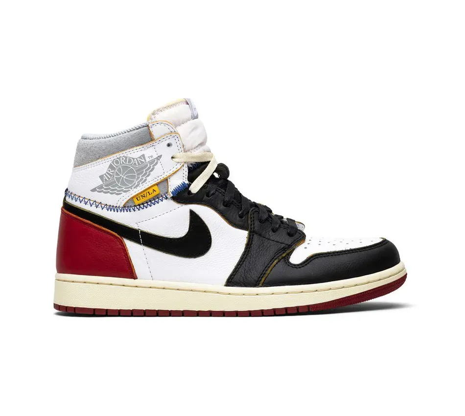 Air Jordan 1 High 1 Retro High Union Los Angeles Black Toe фото