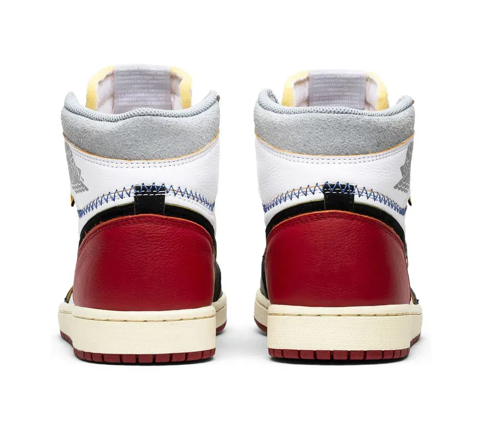 Air Jordan 1 High 1 Retro High Union Los Angeles Black Toe фото