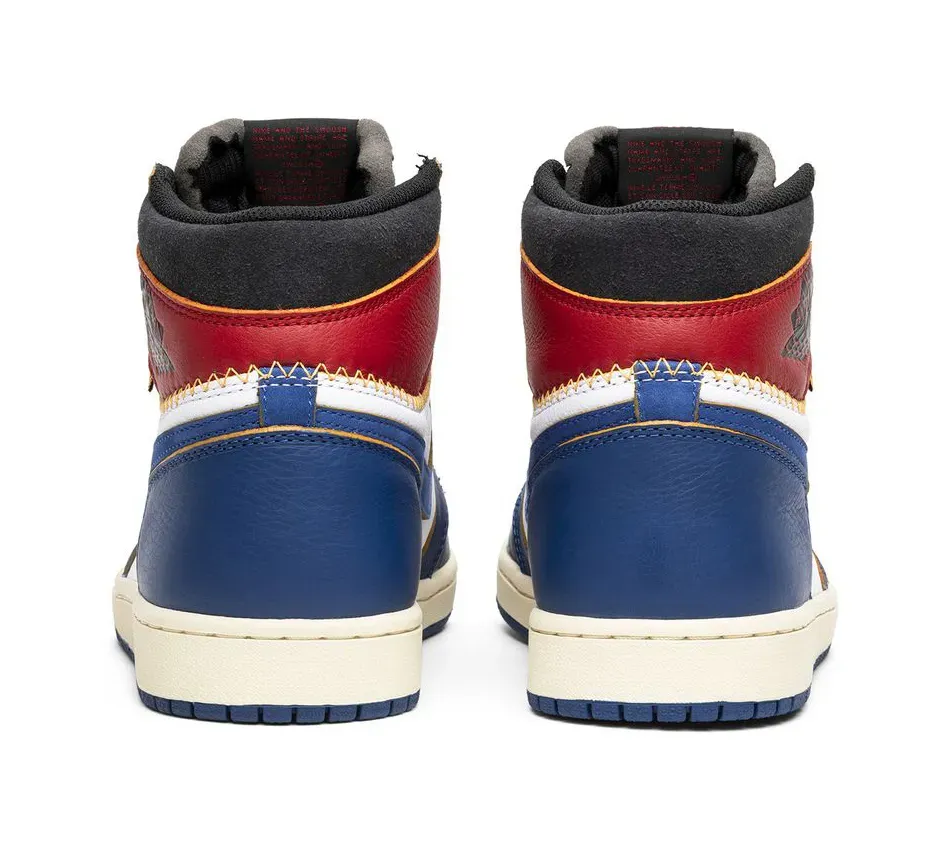 Air Jordan 1 High 1 Retro High Union Los Angeles Blue Toe фото