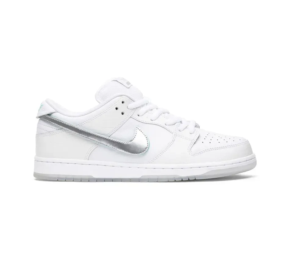 Dunk Low Pro Diamond Supply Co X SB White Diamond фото