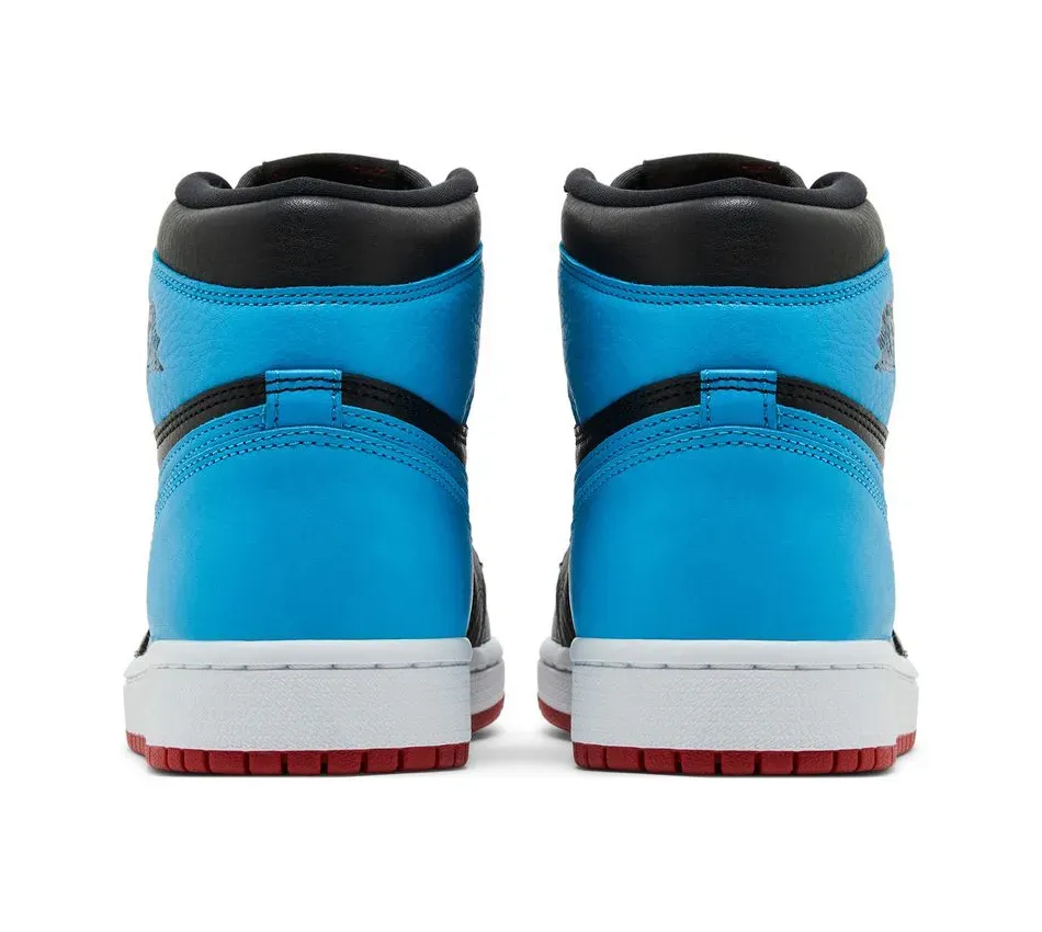 Air Jordan 1 High Womens Nike AJ I 1 High OG 'UNC To Chicago' (2020) фото