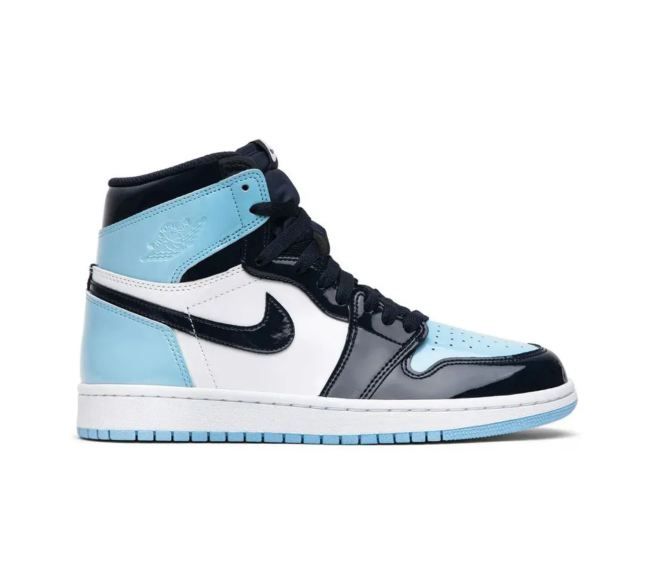 Air Jordan 1 High UNC Patent фото