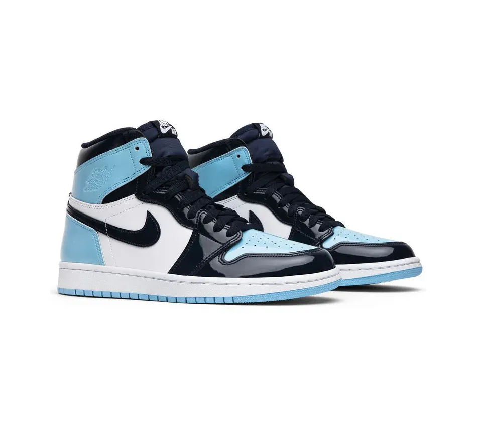 Air Jordan 1 High UNC Patent фото