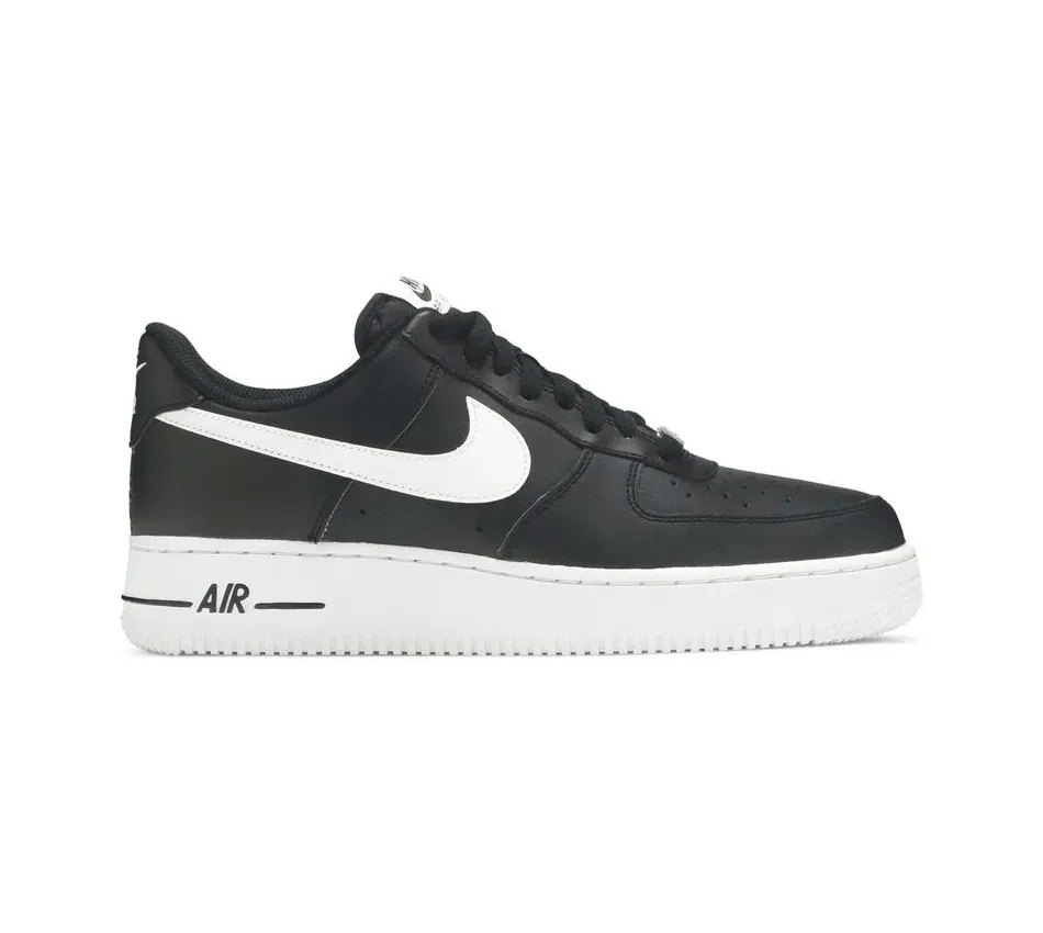 Низкие кроссовки Nike Air Force 1 Low Black White (Чёрный) Унисекс