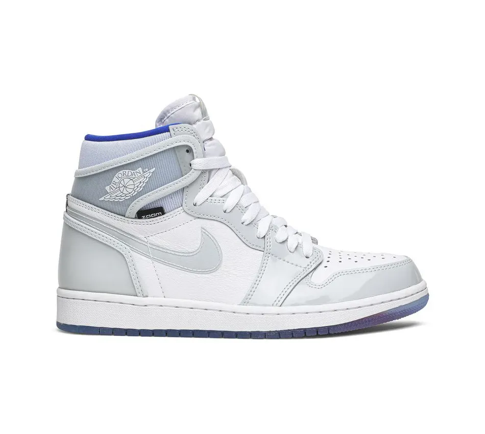 Air Jordan 1 High 1 Retro High Zoom White Racer Blue (2020) фото