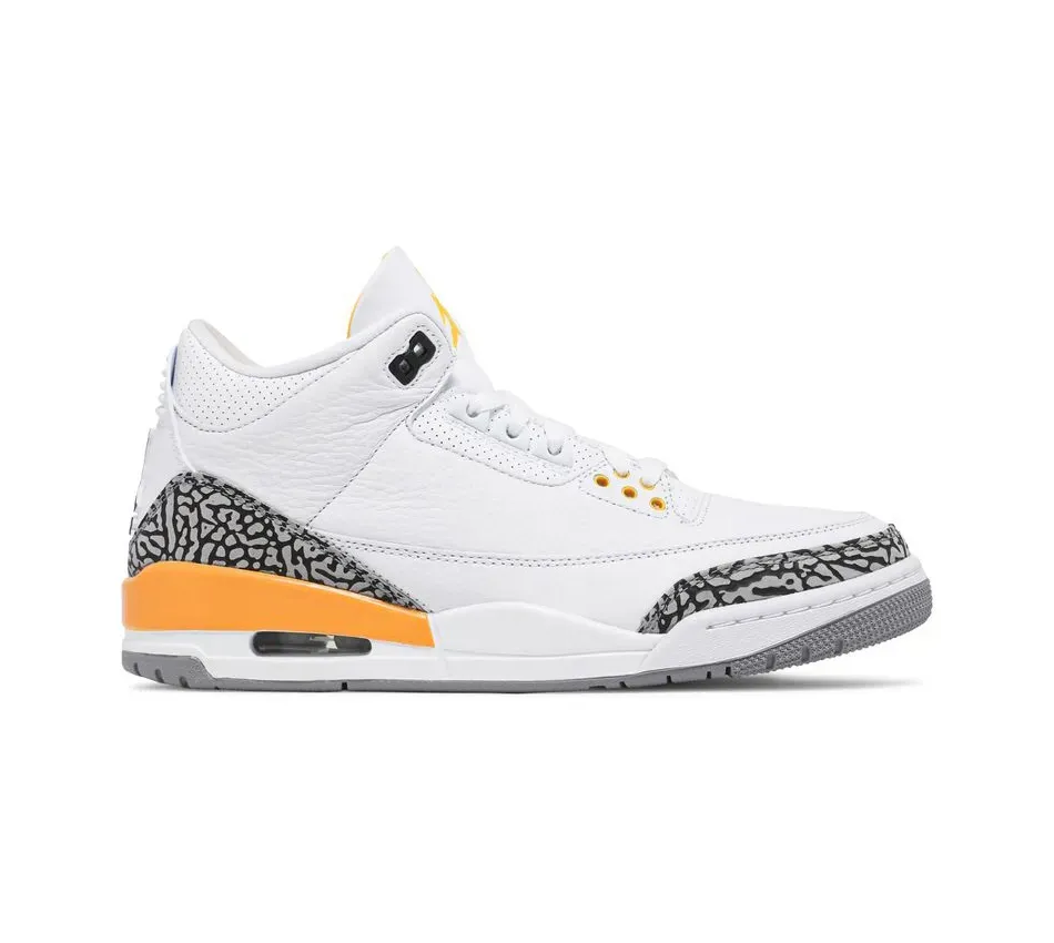 Кроссовки Air Jordan Air Jordan 3 Retro Laser Orange (Унисекс)