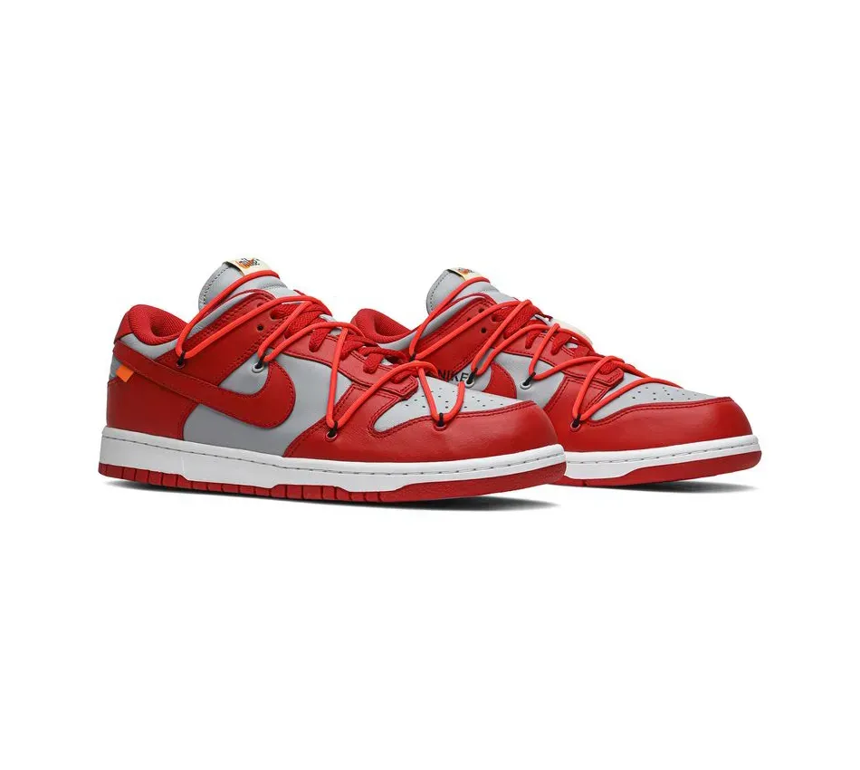 Dunk Low Off White Dunk Low 'University Red' (2019) фото